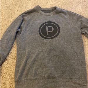 Pure Barre gray sweatshirt